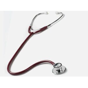 PRESTIGE MEDICAL Dual Head Stethoscope - Burgundy/Wine - Model 108